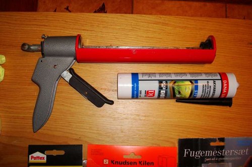 Fugepistol m/olietryk...