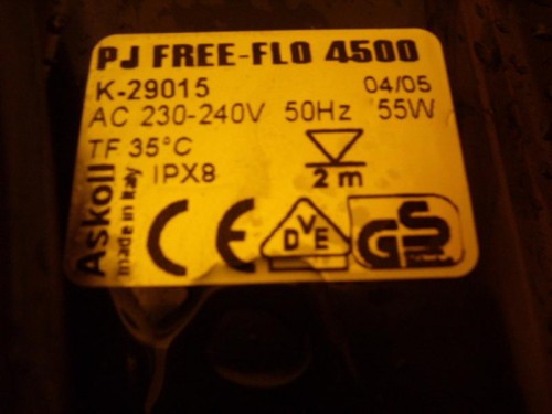Retur pumpe laguna 4500l/t