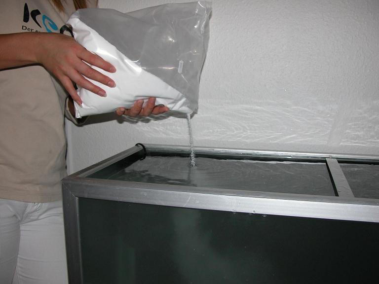 Salt påfyldning