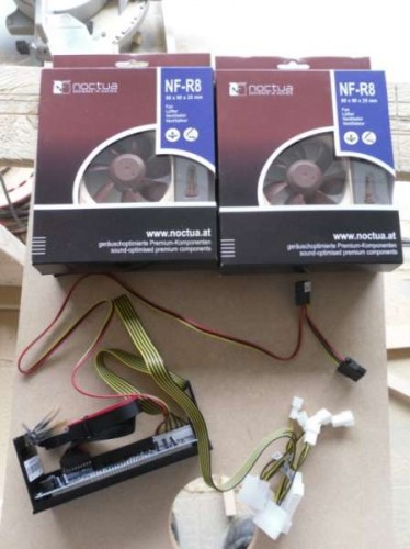 Fan Controller + 4 stk. blæser